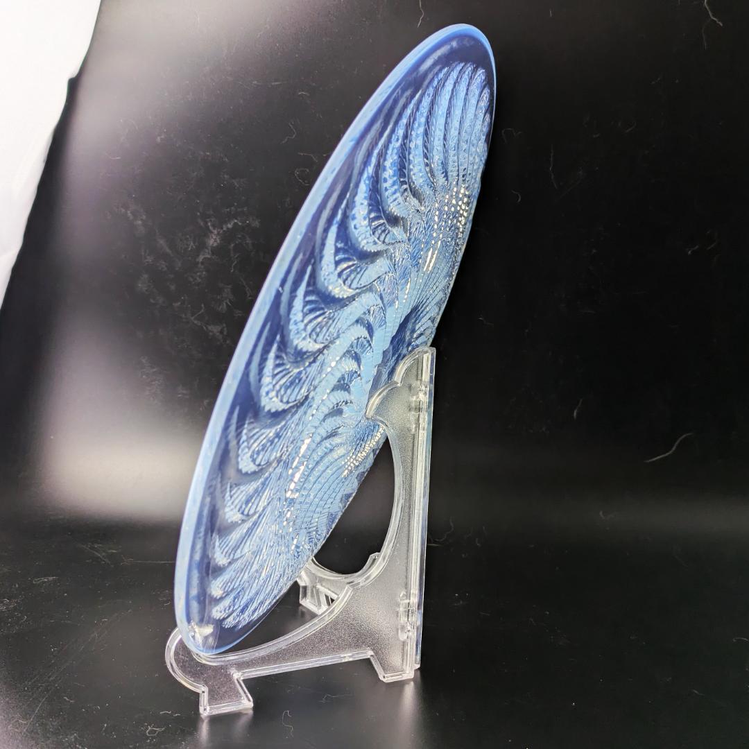 ルネ ラリック オパルセント皿 アクティニア イソギンチャク 1933年頃作品