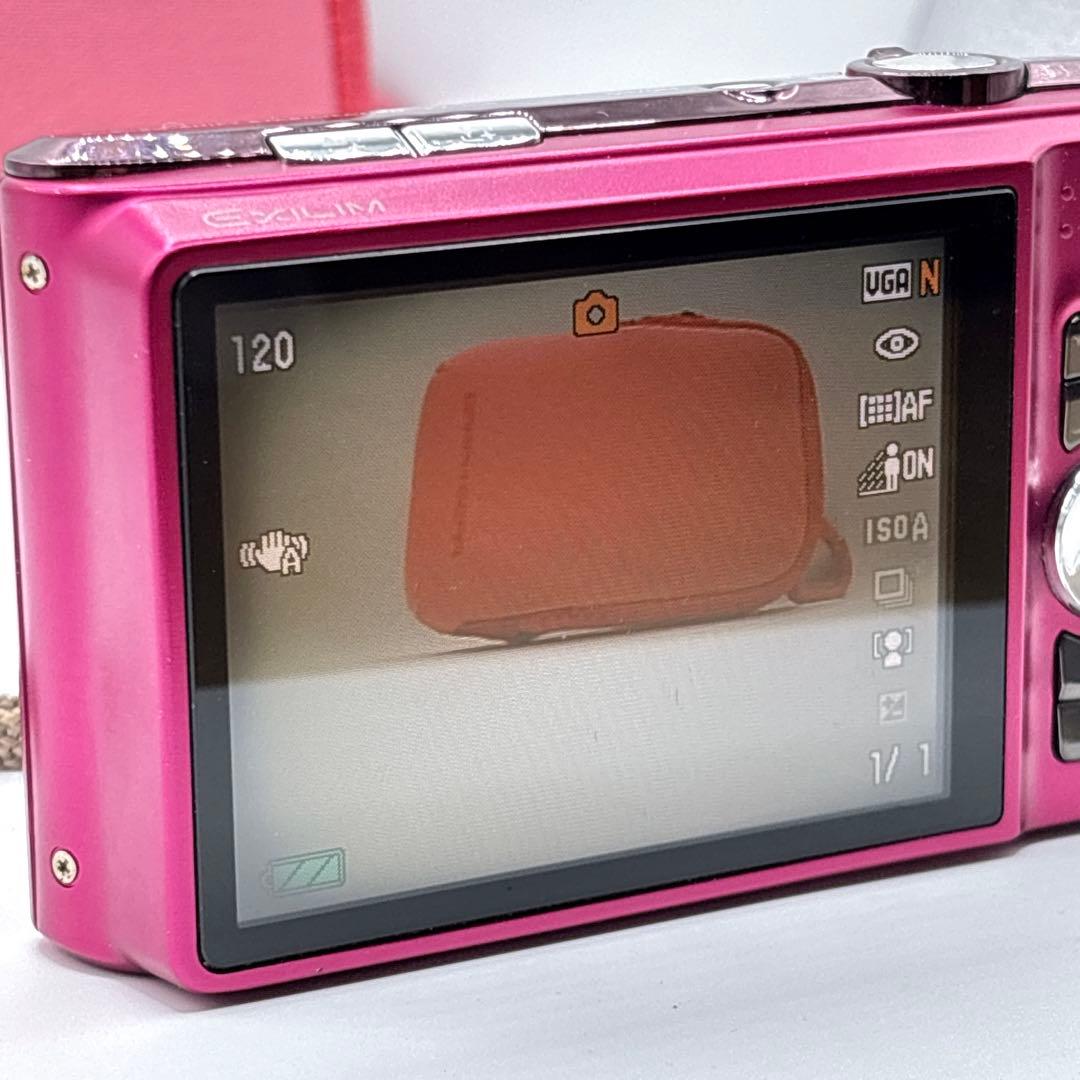 CASIO EXILIM EX-H10 ピンク カシオ デジカメ コンデジ　PK