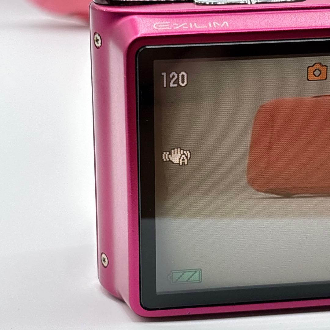 CASIO EXILIM EX-H10 ピンク カシオ デジカメ コンデジ　PK