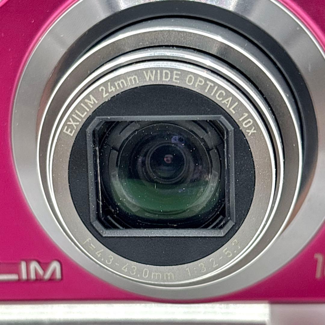 CASIO EXILIM EX-H10 ピンク カシオ デジカメ コンデジ　PK
