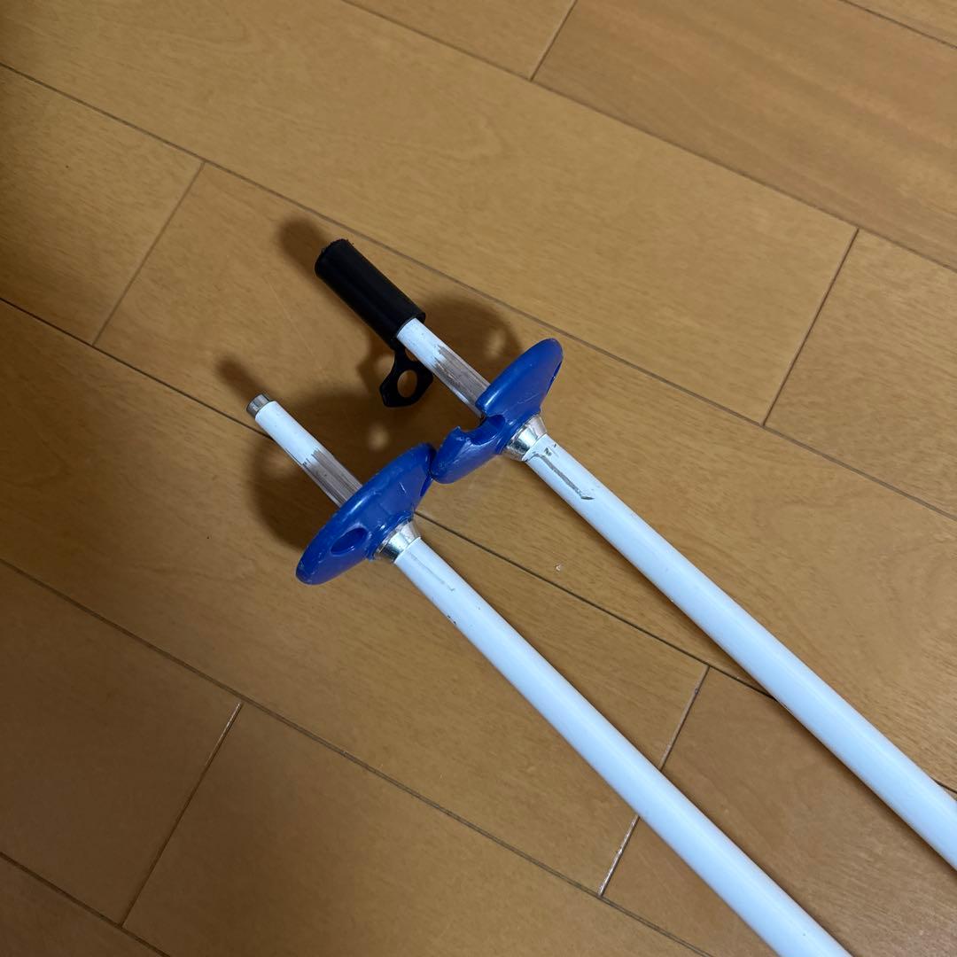 CARVING 128cm ブーツ25cm ストックセット