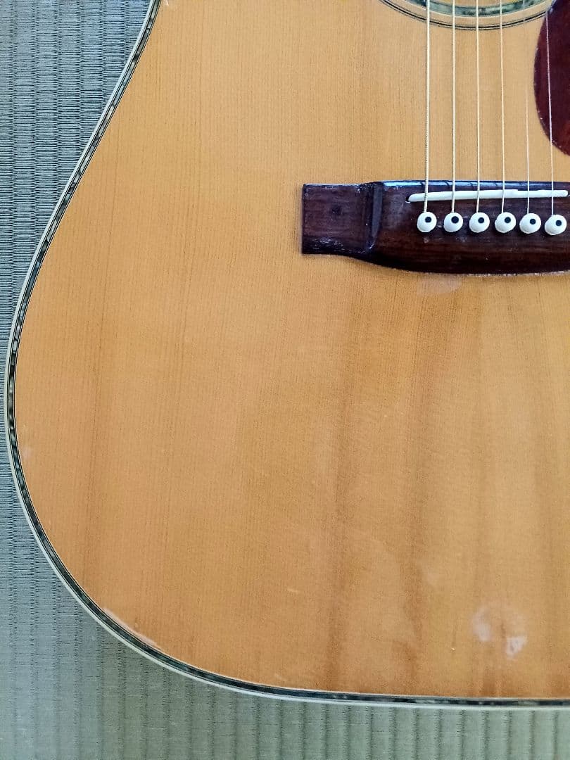 【送料込】タケハルギター　木曽鈴木　低弦高　メンテ済み　バック3ピース