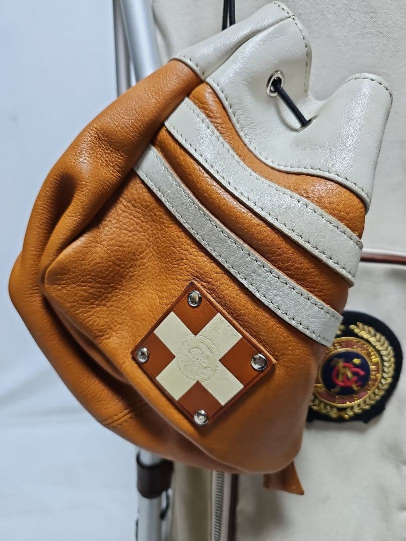 希少　ミズノ　木ノ庄帆布　フレームウォーカー　スタンドキャディバッグ