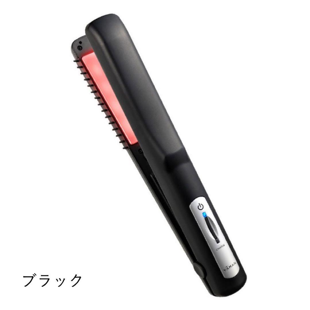 【新品未使用】ヤーマン 超音波ヘアアイロン シャインプロ HC21B ブラック
