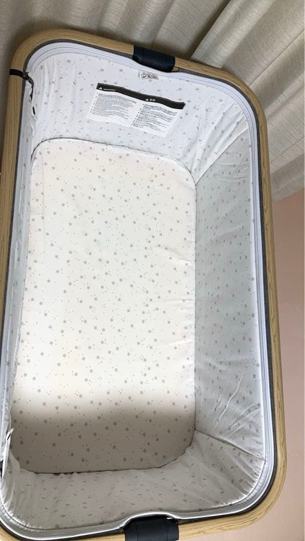 HZDMJ ベビーベッド ・添い寝　グレー