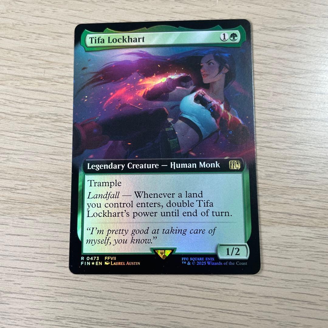 ティファ・ロックハート　mtg 英語 foil 拡張