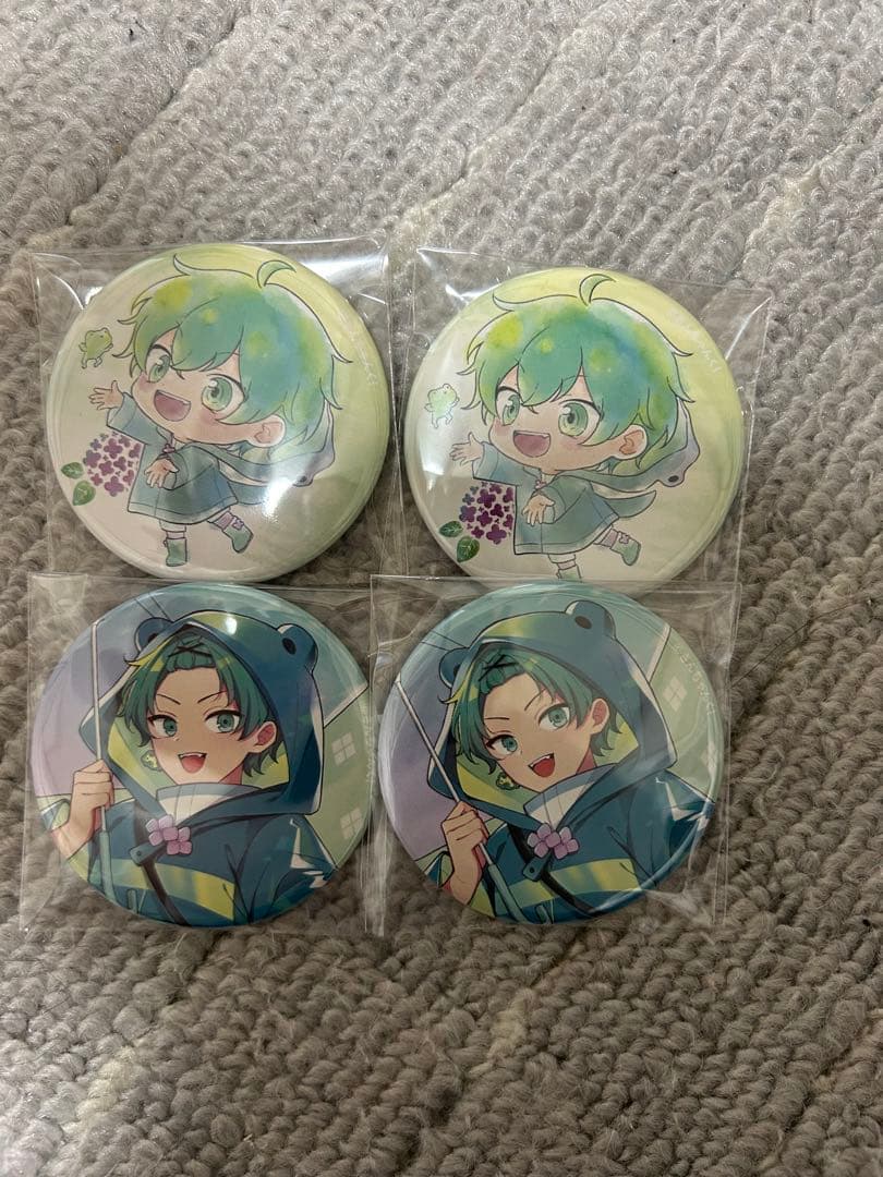 さんちゃんく 雨栗 米将軍 缶バッジ まとめ売り バラ売り⭕️ 即購入⭕️