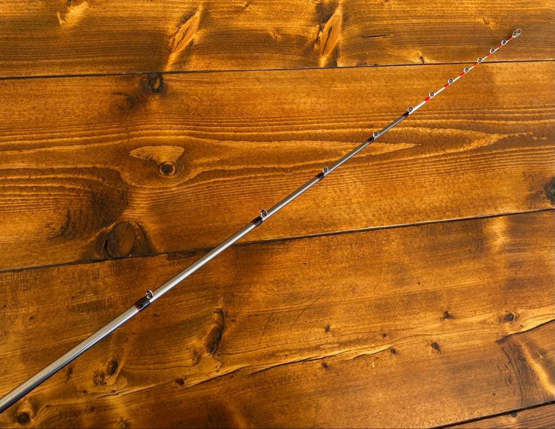 ジギングロッド　デジタルカウンター付きリール　イカメタル　タイラバ　左ハンドル