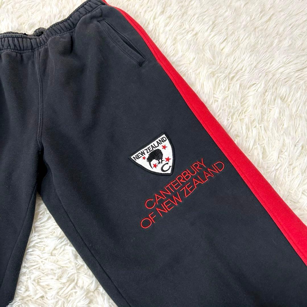 CANTERBURY カンタベリー ラグビー ハーフジップスウェット上下 XL