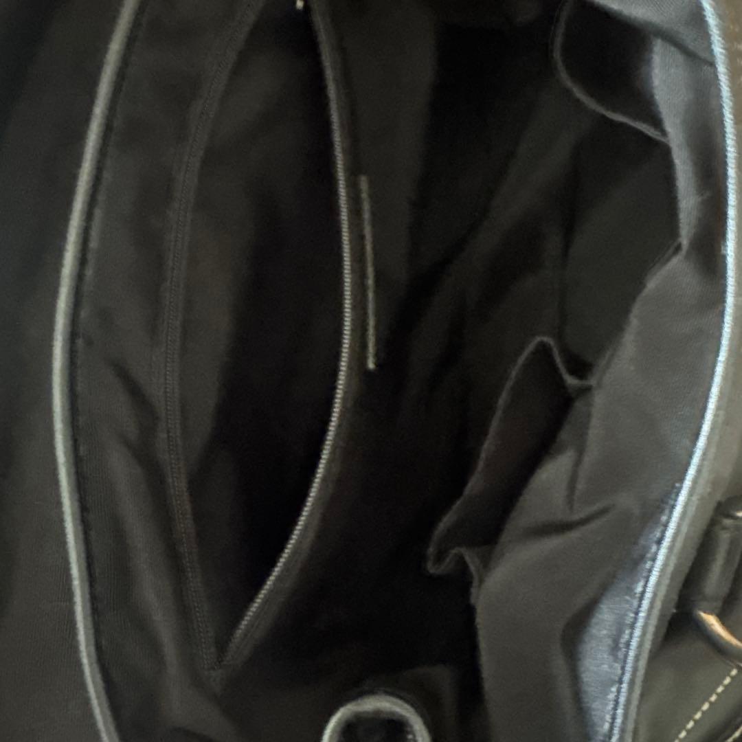 正規品 コーチ coach ハンドバック トートバッグ オールレザー　 黒