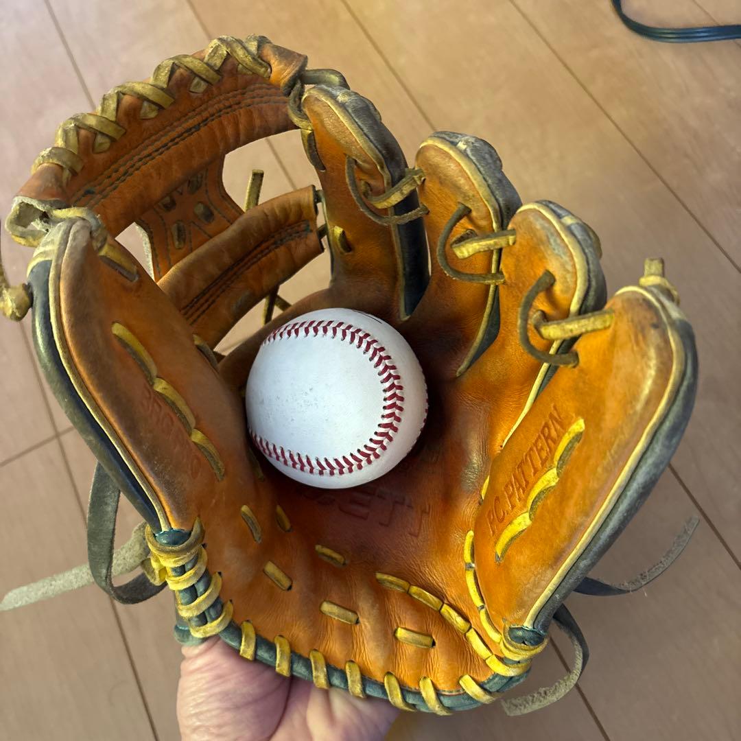 ZETTプロステ 軟式グローブ マルチカラー