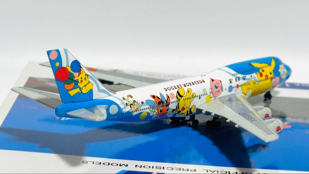 全日空商事 1/500 B747-400 ANAポケモンジェット1999