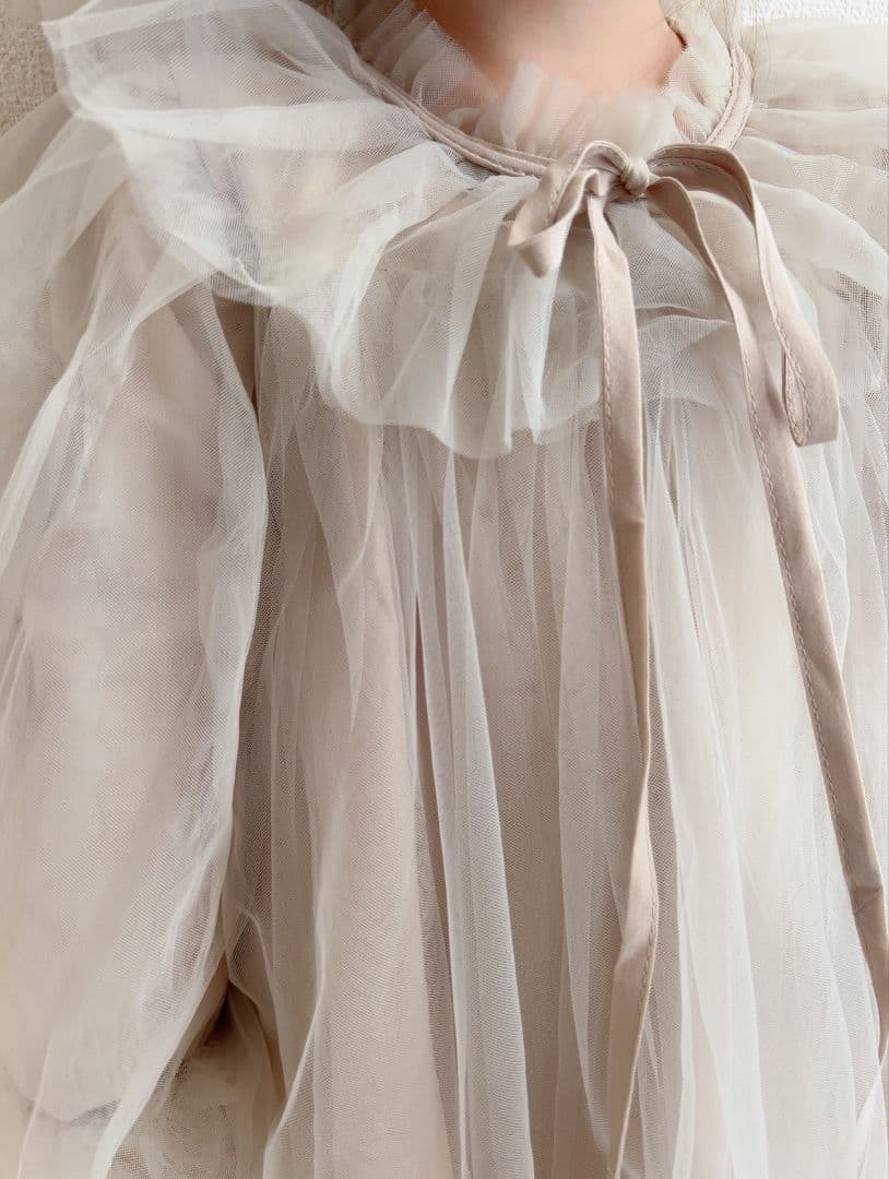 韓国子供服 リボン チュールドレス 誕生日 セレモニー 女の子 ベビー 結婚式