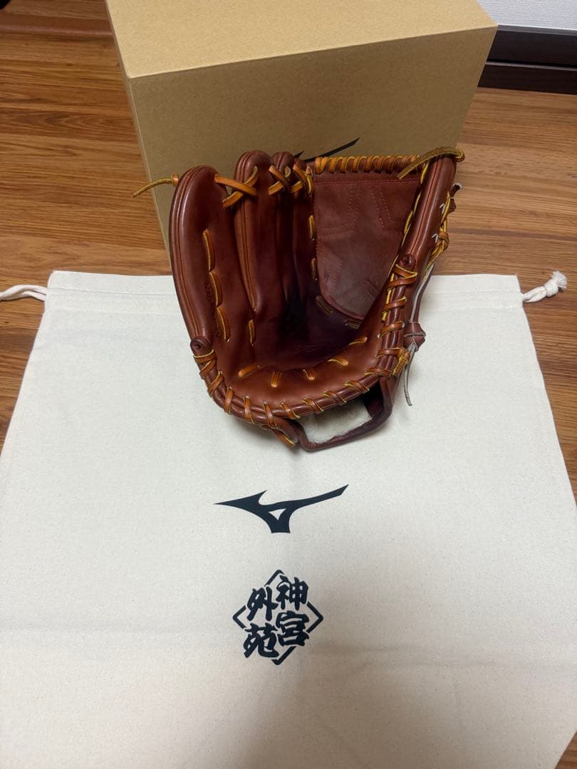 ミズノプロオーダーグローブ　硬式左投用