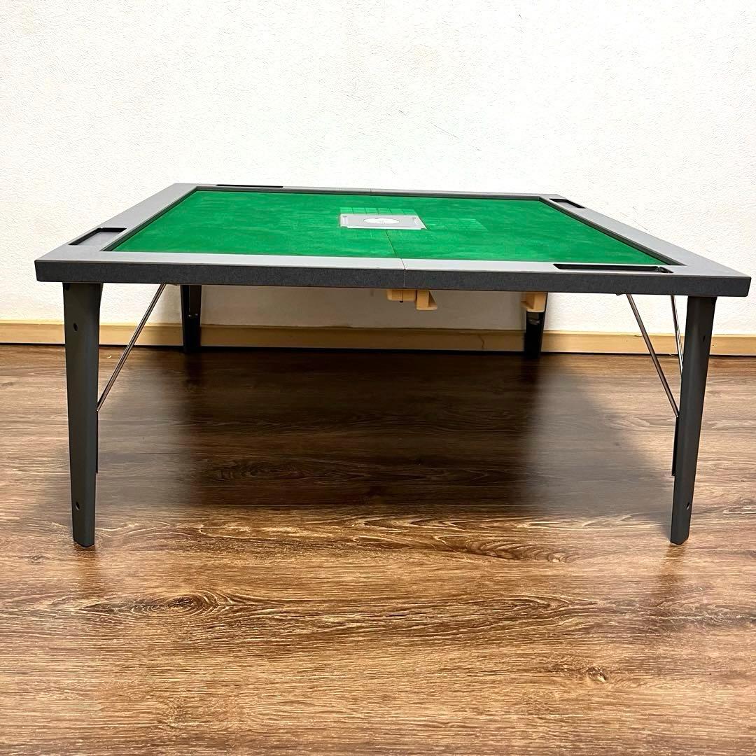 高さ2段階　佐藤美術工芸　麻雀卓　折りたたみ　ポータブル　麻雀セット　テーブル