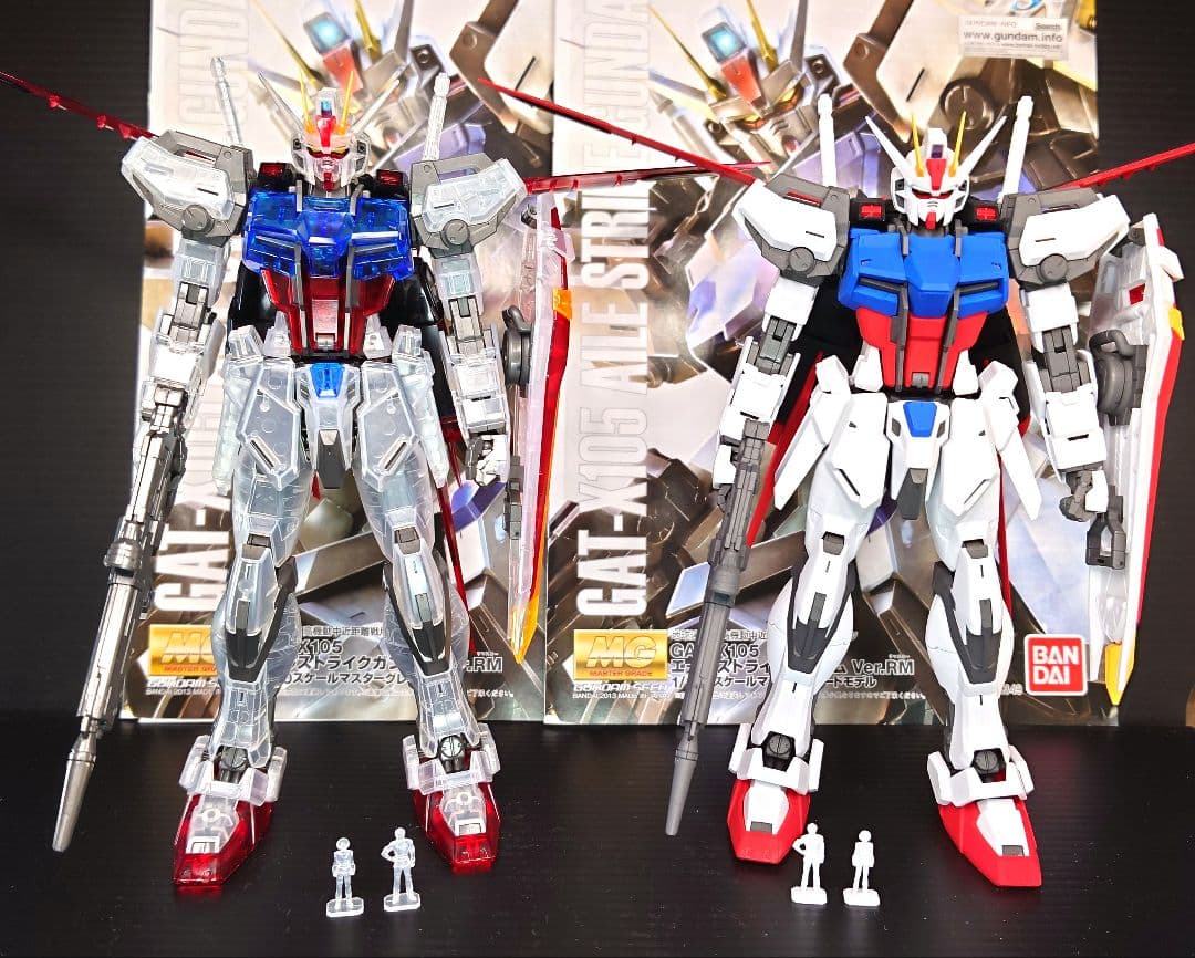 MGエールストライクガンダムVer.RM　一番くじB賞ラストワン賞ミックス完成品