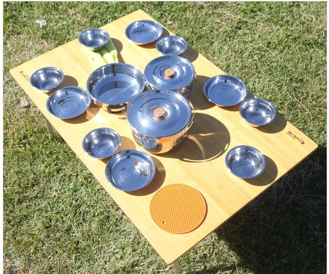 フィールドクッカー テーブルウェアー クッカー セット ステンレス お鍋 お皿