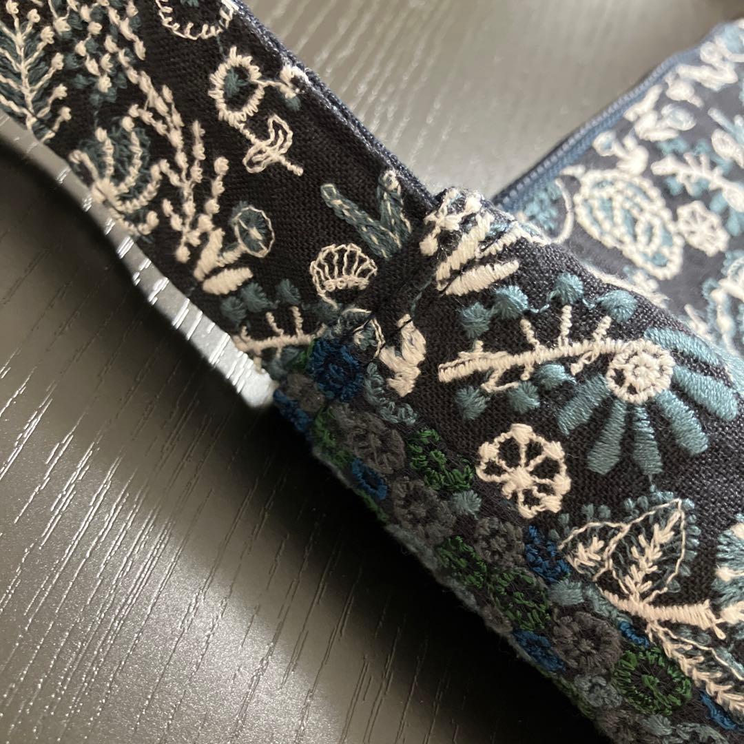 b)ミナペルホネン☆ハンドメイド パッチショルダーバッグ(celebrate)