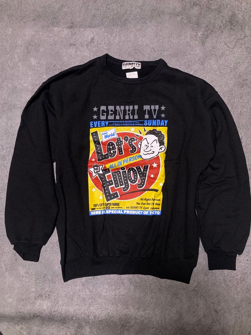 ビートたけし 元気がでるテレビ　GENKI TV スウェット90s80s