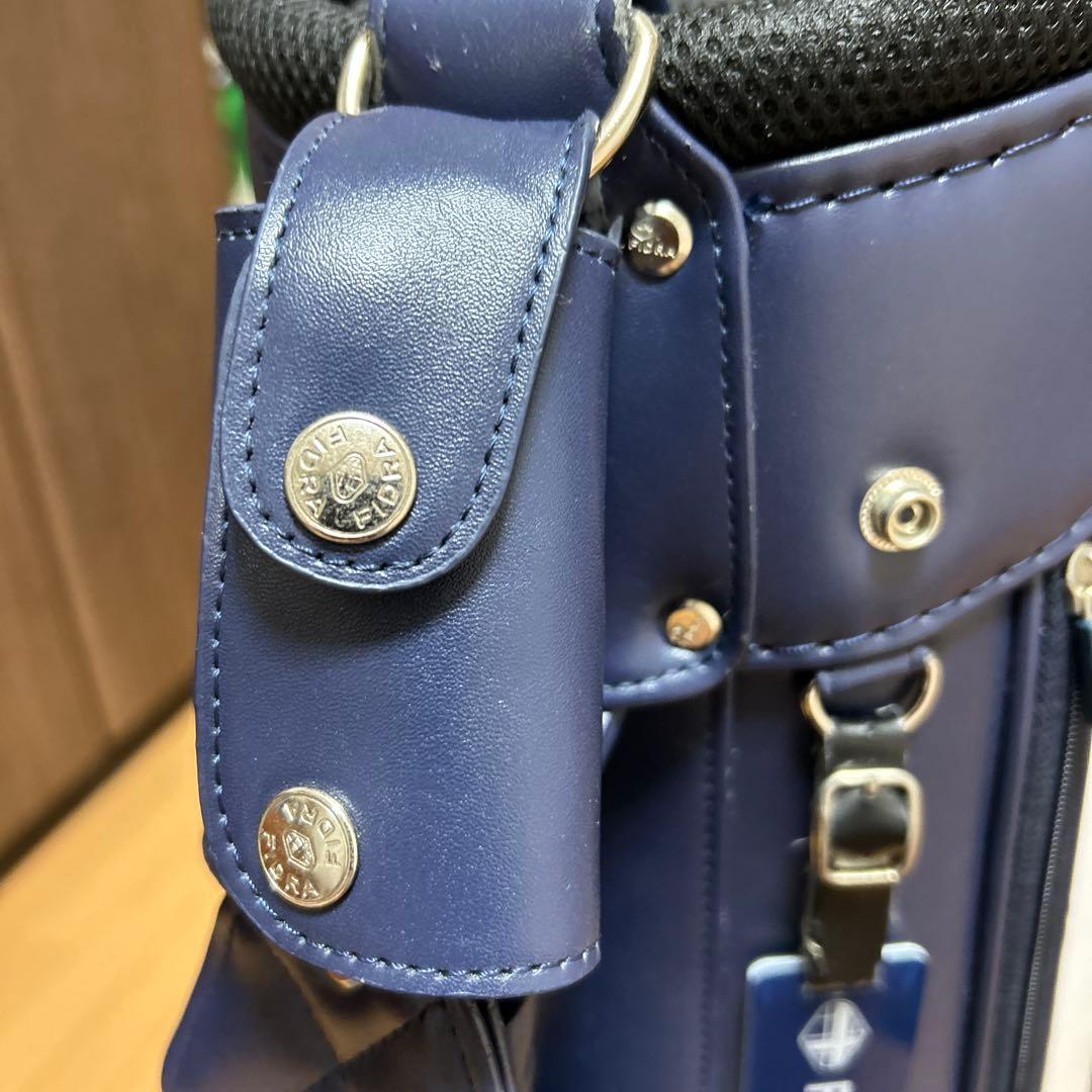 FIDRA ゴルフバッグ ネイビー ストライプ