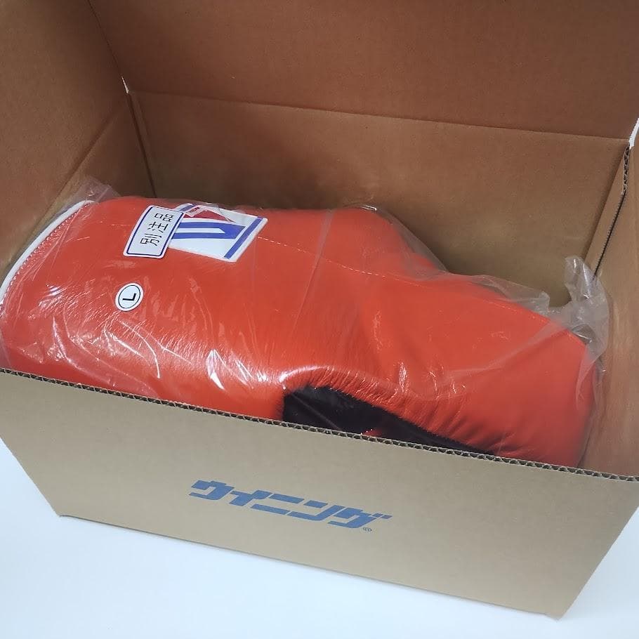 Winning ウイニング ボクシング カッププロテクター L オレンジ ➁