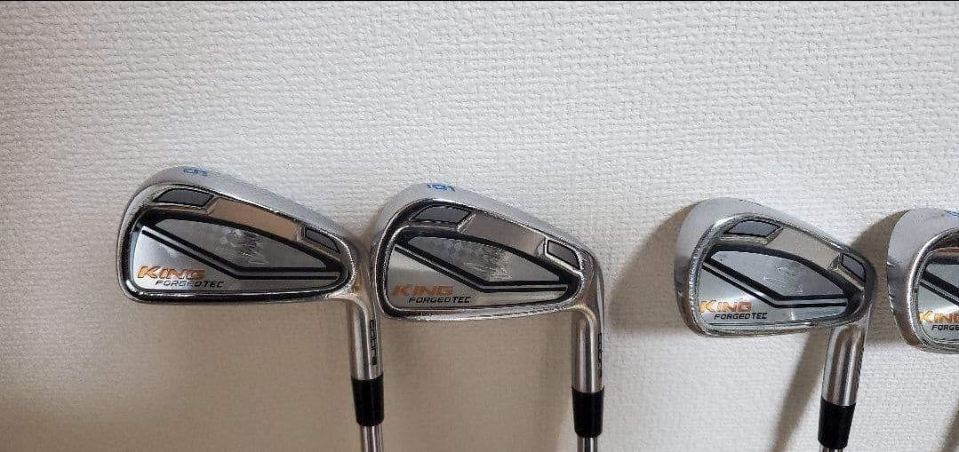 コブラ アイアンセット 6本 スチール　5-PW