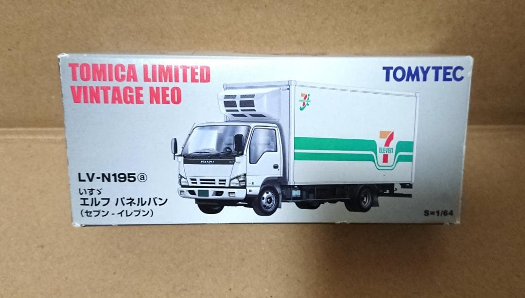 ☆セブンイレブン いすゞエルフ パネルバン LV-N195a トミーテック★