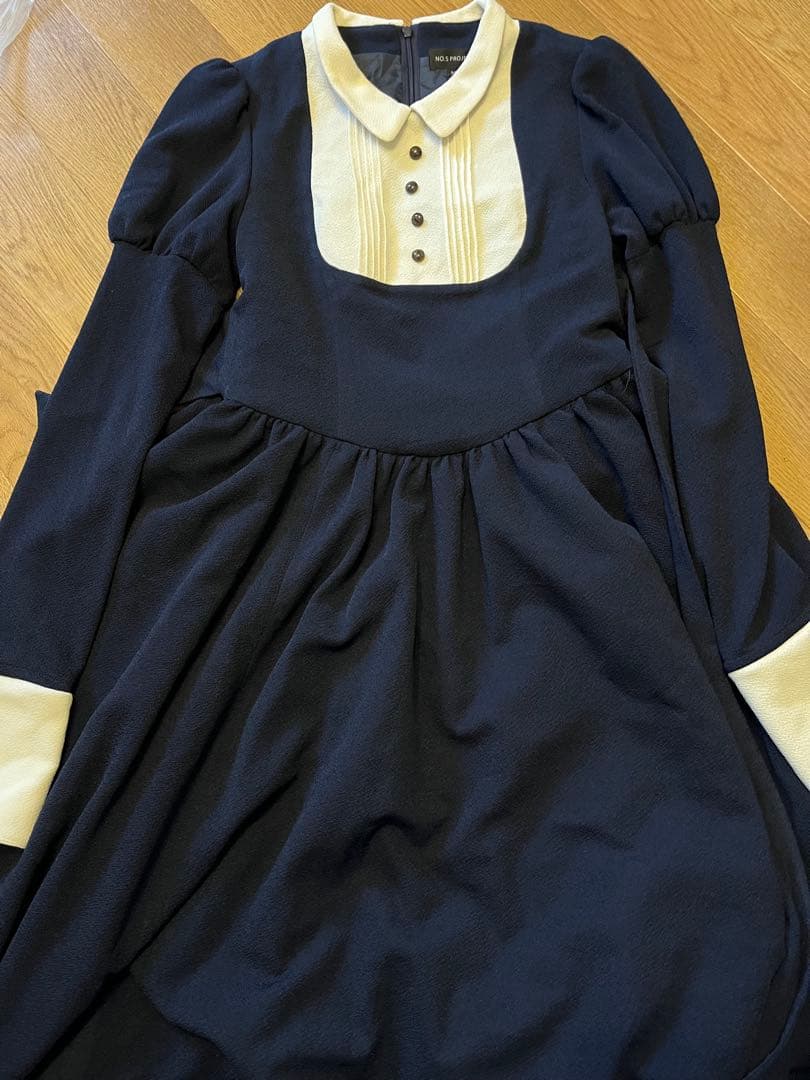no.s project　ノスプロジェクト レトロニットワンピース