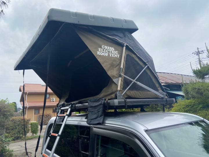 電動ルーフテント