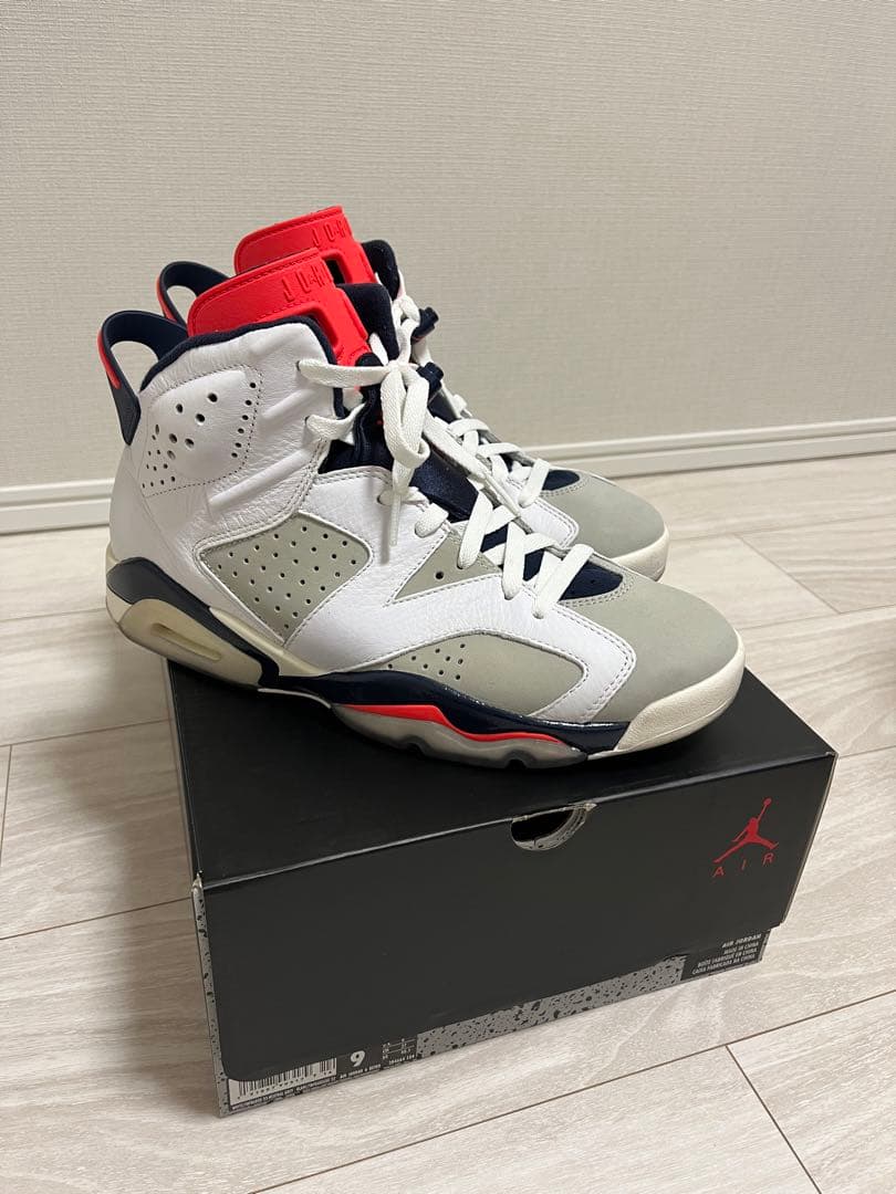 ナイキ エアジョーダン6 レトロ 27cm 384664-104