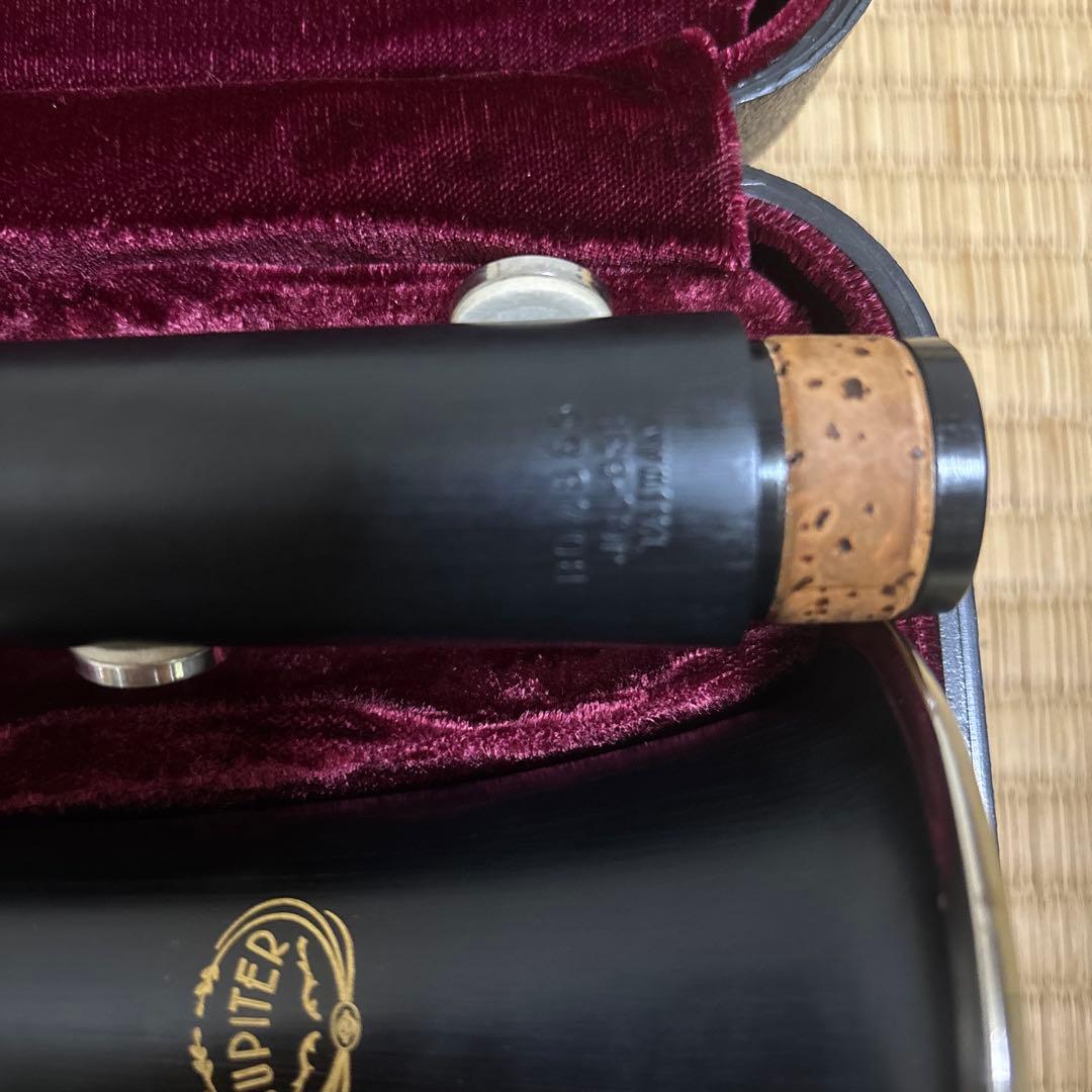 ジュピタークラリネットＪＣＬ６３１クラリネット本体 黒色 ケース付き