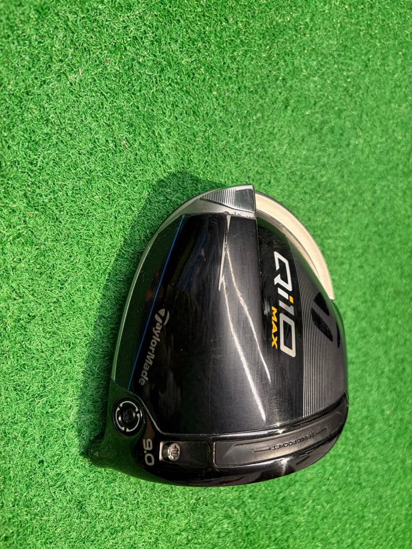 中古　Ｑi10 MAX ドライバー　9.0度　ヘッドのみ　ヘッドカバー有