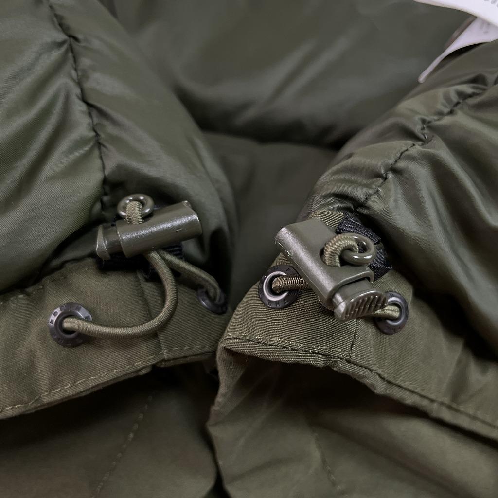 ノースフェイス　ダウンジャケット　ホワイトレーベル　カーキ　メンズS　プロヒート