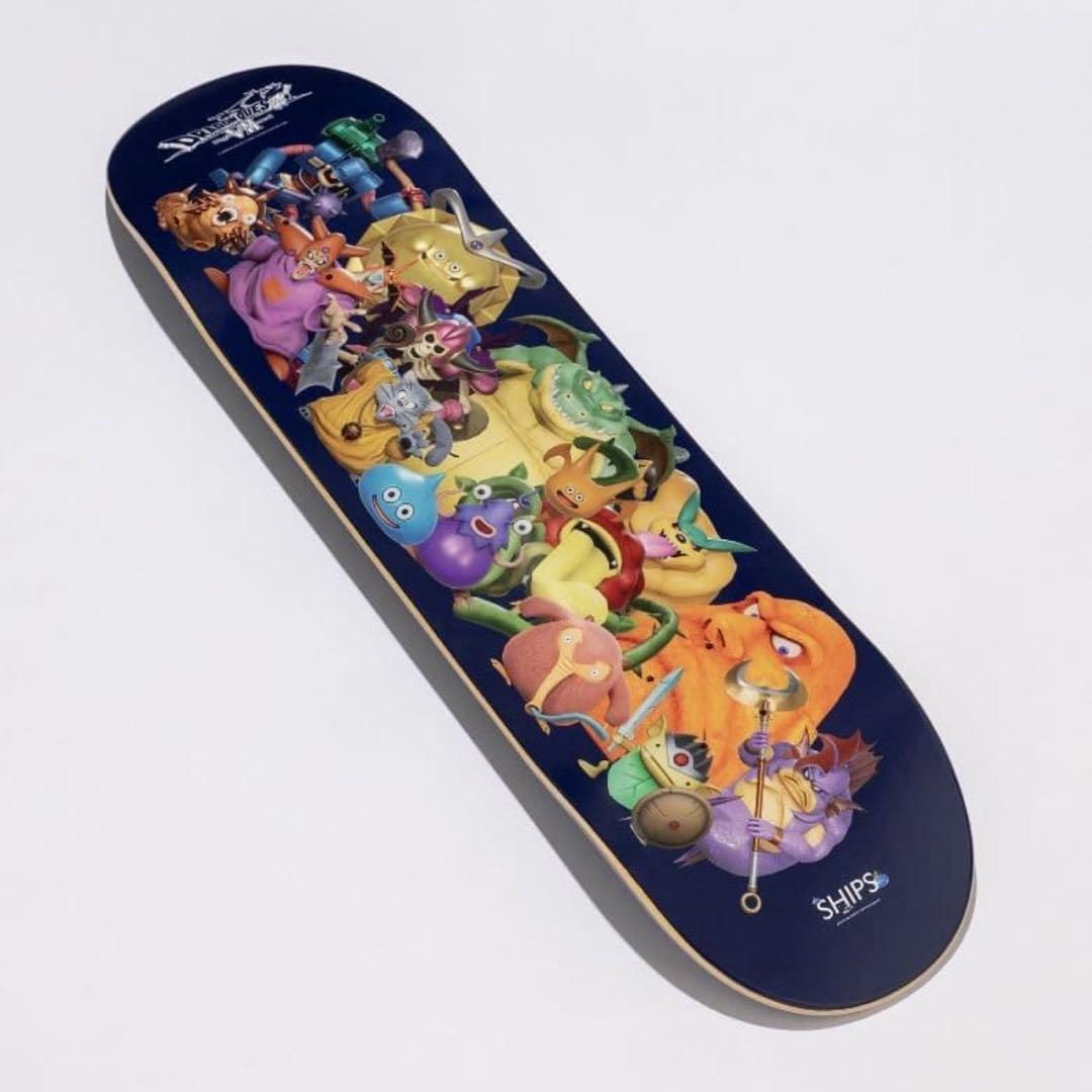ドラゴンクエスト　シップス　ドラクエ　 SHIPS　コラボ　スケートデッキ