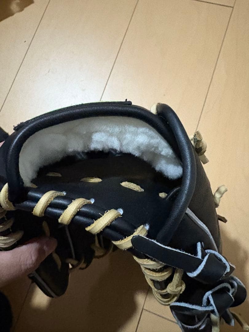 Rawlings wizard 02 軟式グローブ 黒/ベージュ