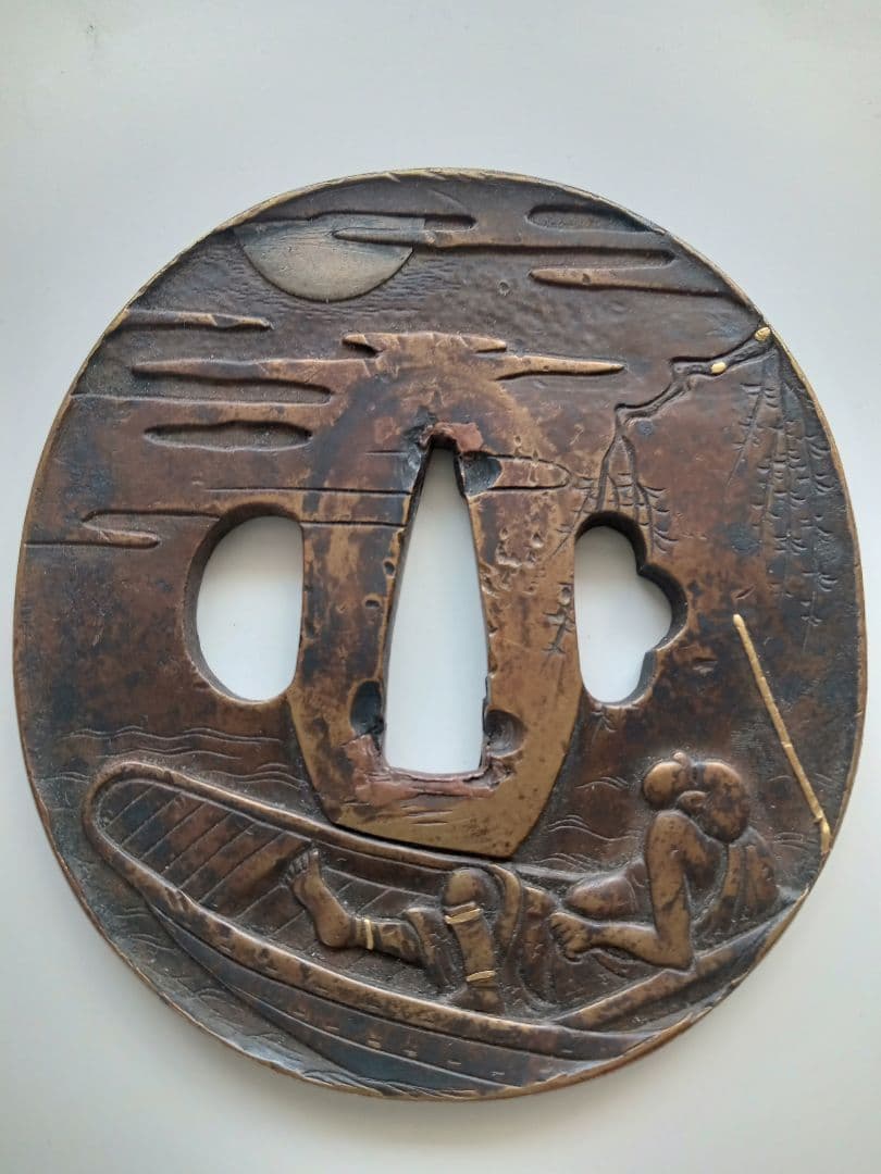 鐔（鍔）　〈特別出品〉　常重　江戸時代