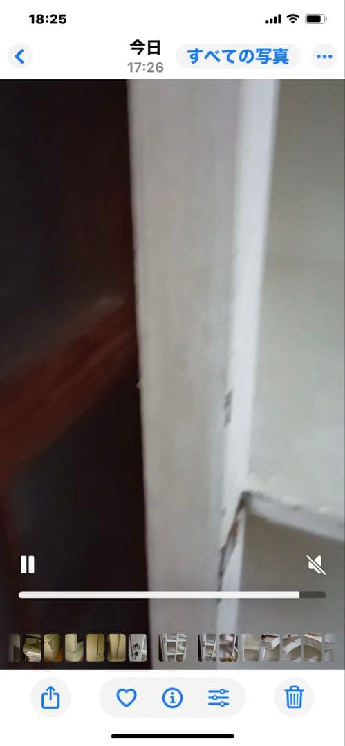 アンティーク ホワイト木製 キャビネット 大型 食器棚 ショーケース