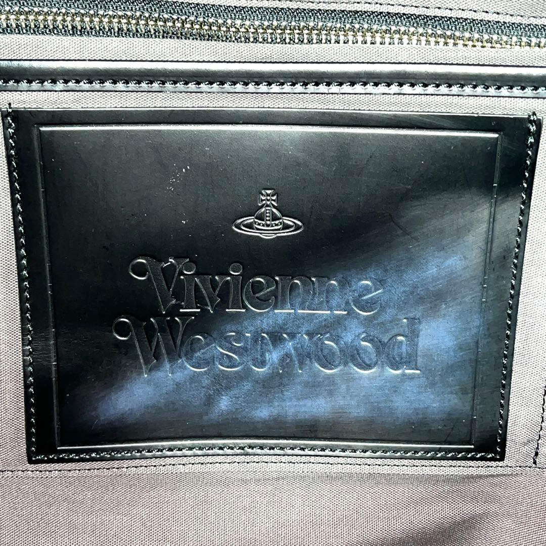 ★VIVIENNE WESTWOOD★2way レザーショルダーバッグ★黒★