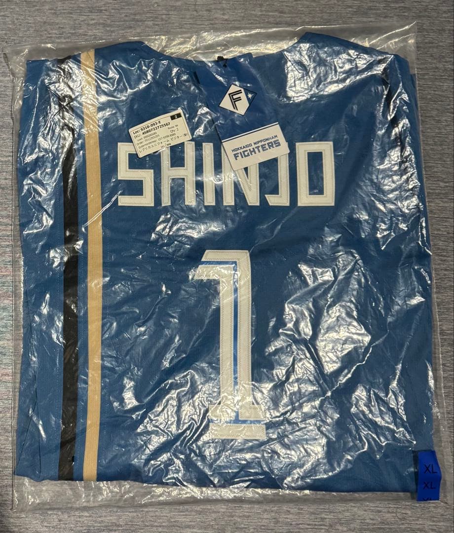 北海道日本ハムファイターズ　新庄剛志監督　サイズ：XL ビジターユニフォーム