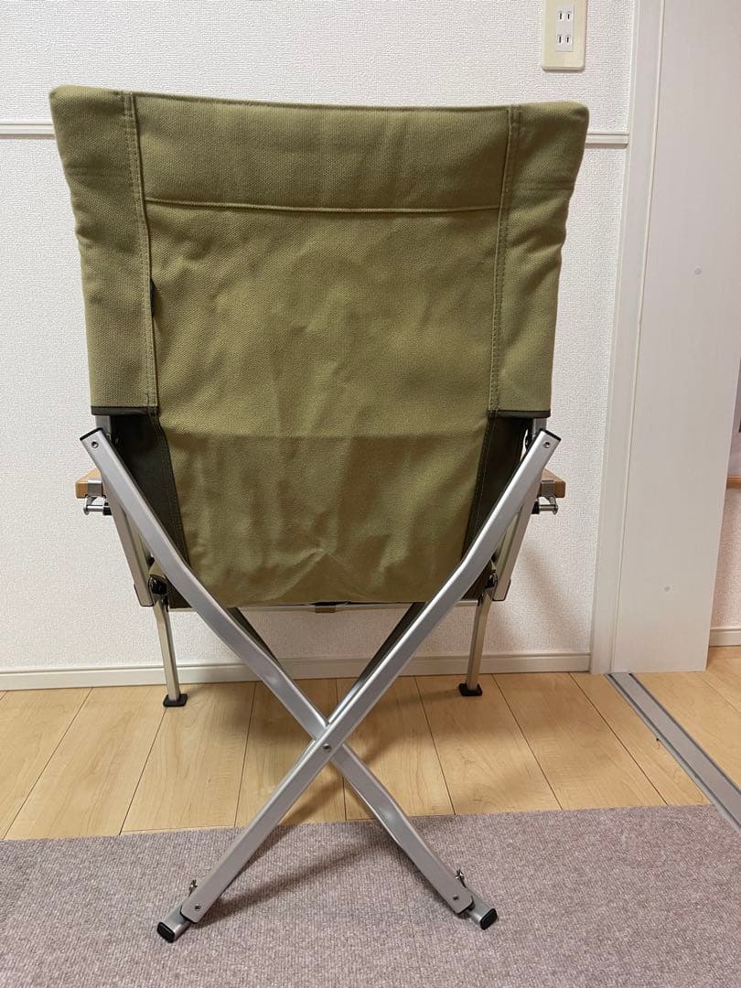 【美品】スノーピークローチェア30 カーキ色2個セット