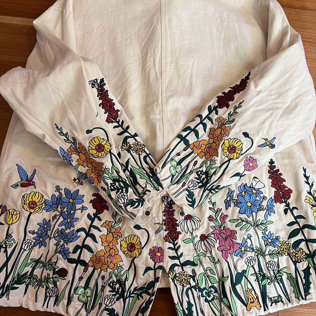 go slow caravan ゴースローキャラバン 植物 昆虫 モッズコート