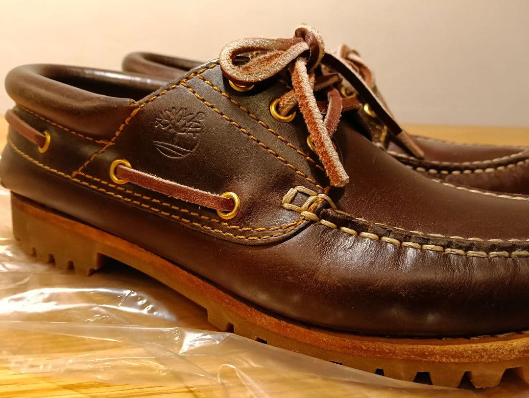 Timberland デッキシューズ A77148 茶 24.0cm ブラウン