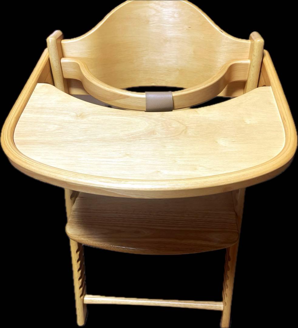 大和屋　yamatoya テーブル＆ガード　ベビーチェア　ハイチェア