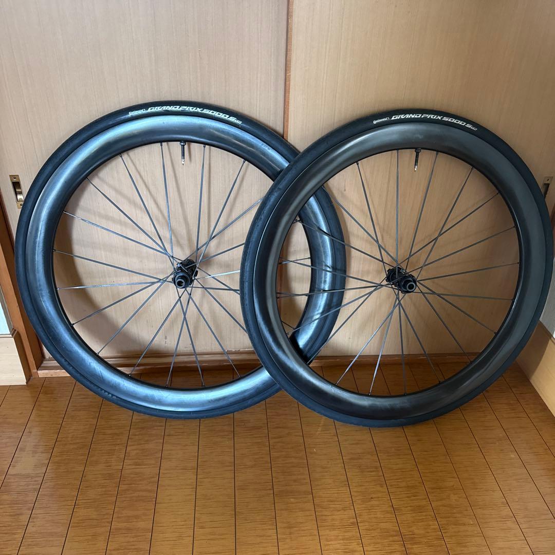 カーボンスポークホイール 前後セット