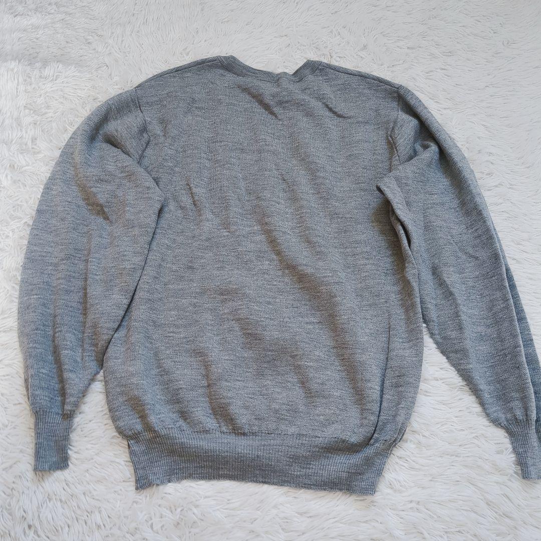 ジョンスメドレー 日本別注 30G Vガゼット クルーネックニット メリノウール