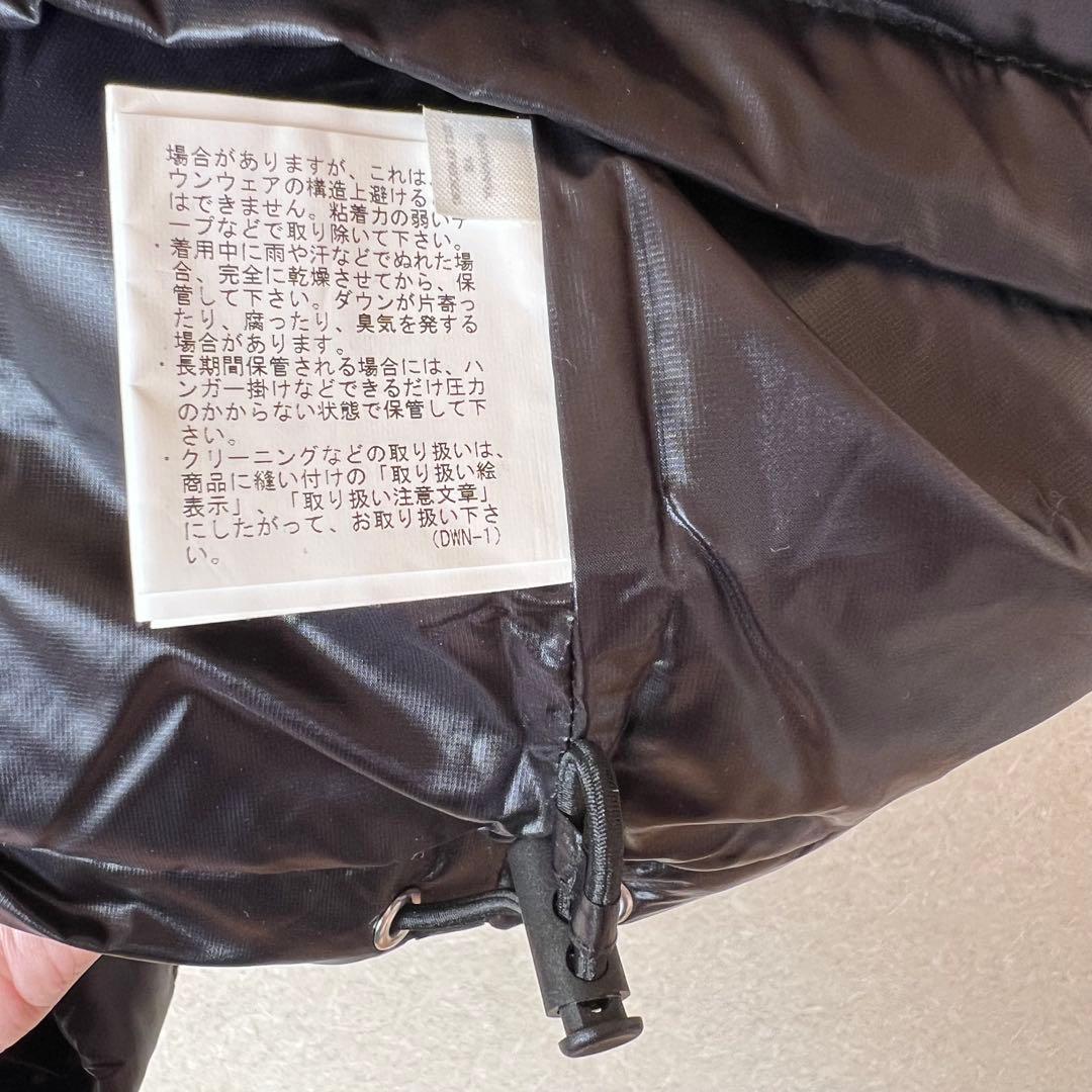 Munsingwear ダウンベスト　フルジップ　黒　Mサイズ