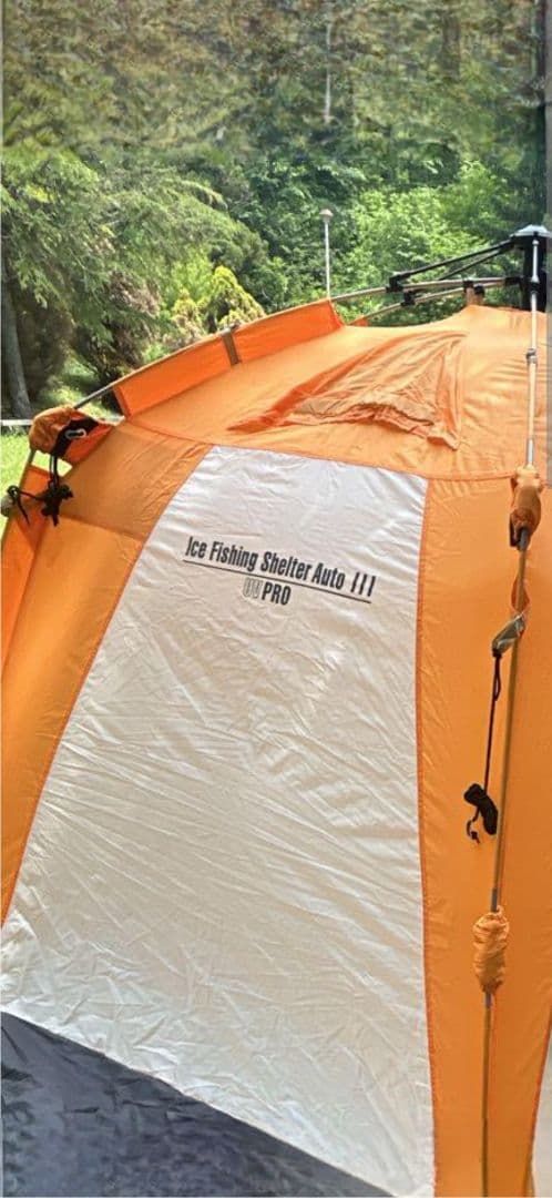 ワカサギ釣り用テント