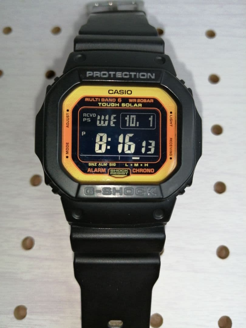 カシオ　G-shock GW-M5610BY 洗浄済み　美品　baby-g
