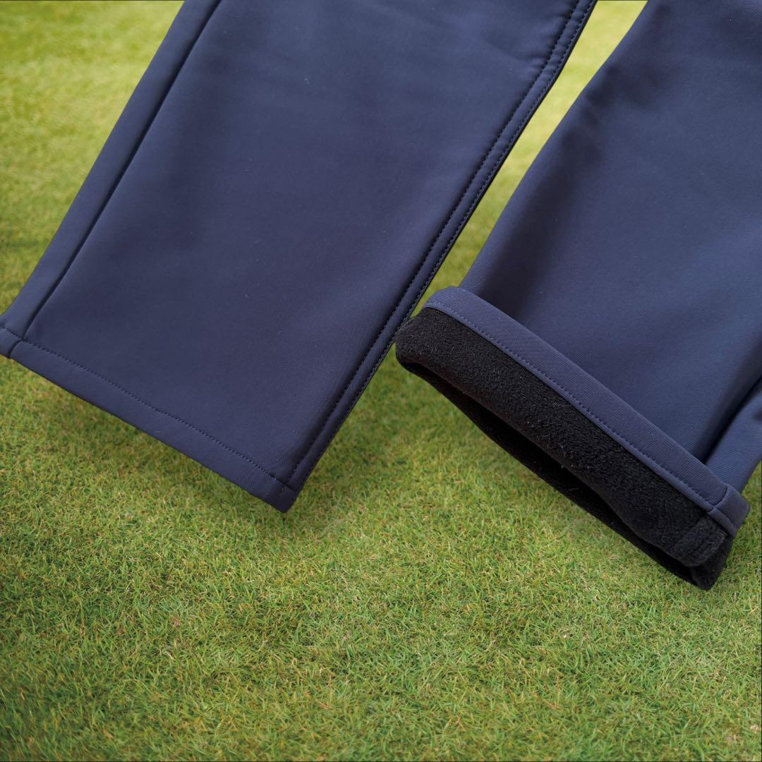 裏起毛　マスターバニー　パンツ　3 S ネイビー　黒　紺　暖パン　ウォームパンツ