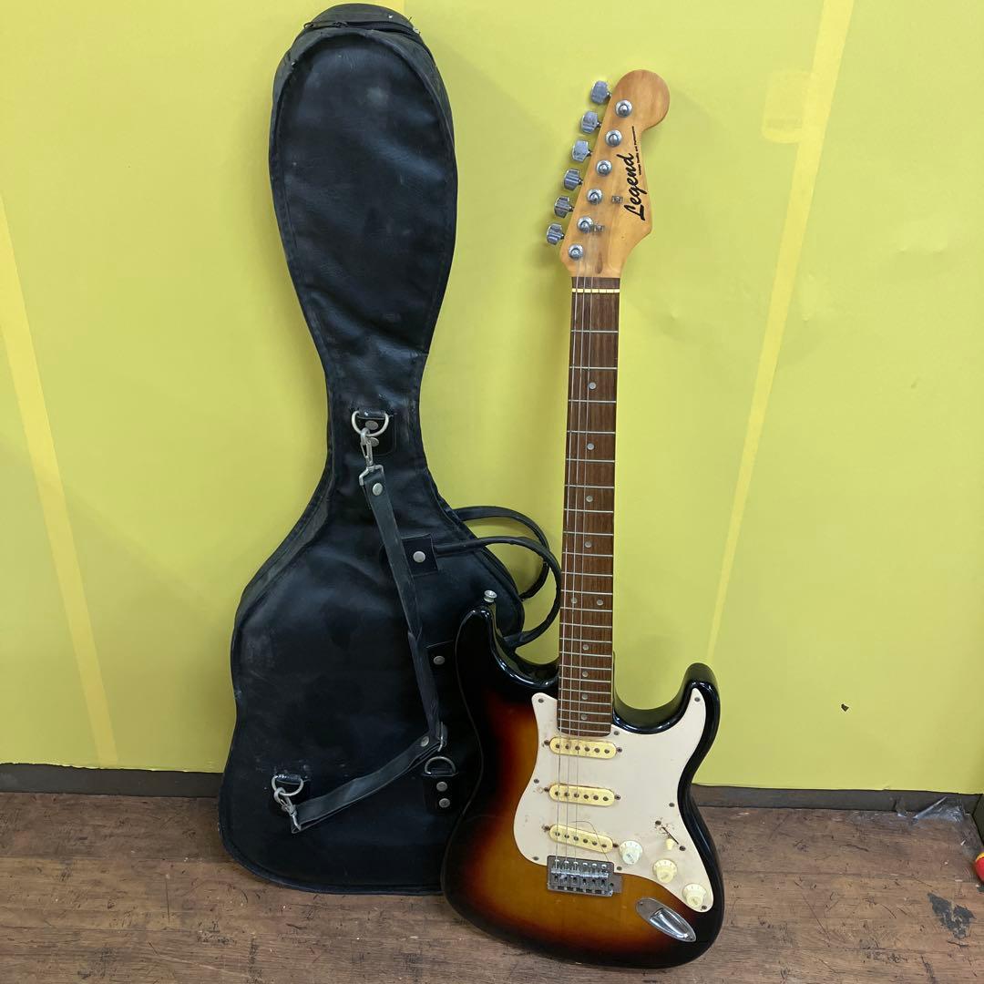 E-壁 Legend ストラトキャスタータイプ サンバースト エレキギター